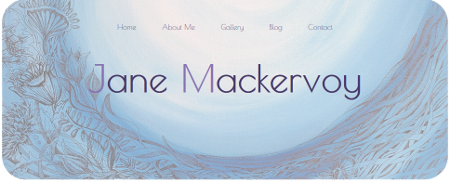 Screenshot of jane.mackervoy.com